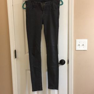 7 Grey Stretch Legging Jeans